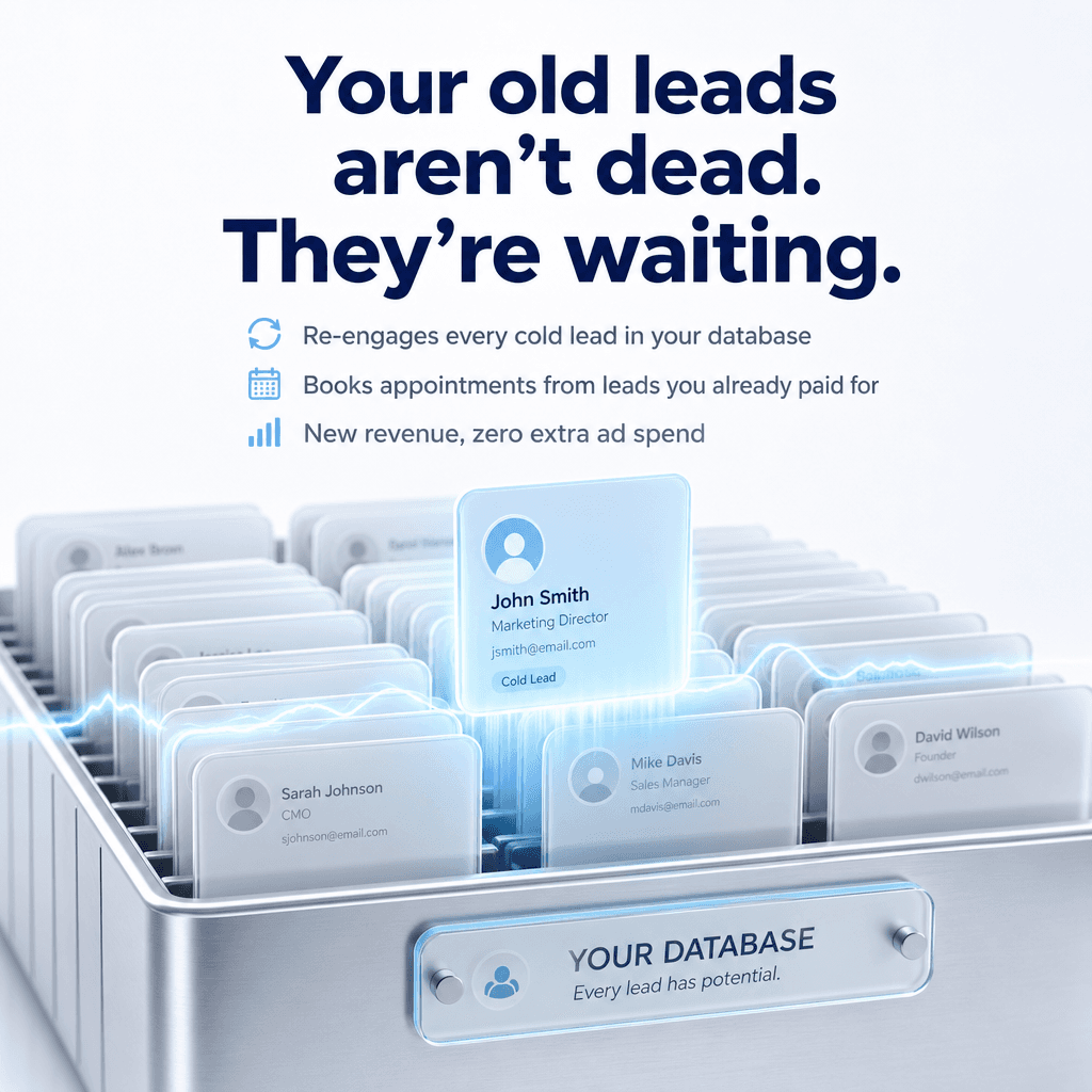 Your old leads are waiting — database reactivation
